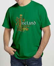 Load image into Gallery viewer, IRELAND CELTIC 2 Mens T-Shirts Cara Craft S GREEN 
