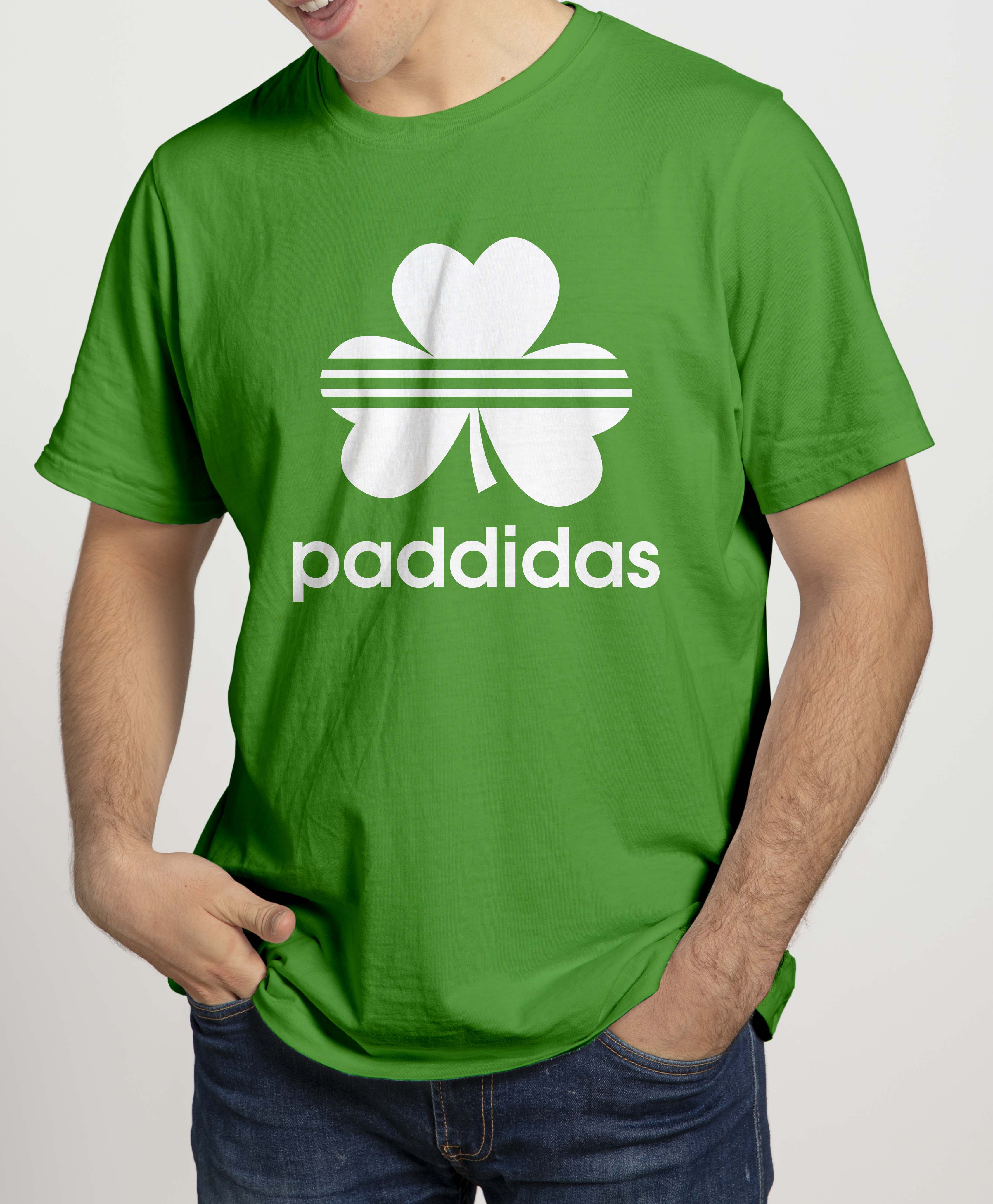 PADDIDAS Mens T-Shirts Cara Craft S GREEN 