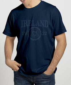IRELAND 1922 Mens T-Shirts Cara Craft S NAVY 
