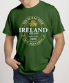 IRELAND LABEL 88 Mens T-Shirts Cara Craft S Bottle Green 