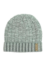 Load image into Gallery viewer, Glenrua Knitted Beanie Hats Glenrua Knitted Beanie Hats Cara Craft Grey 
