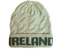 Load image into Gallery viewer, IRELAND TEXT KNITTED CAPS/HATS Cara Craft ECREW 
