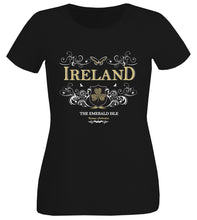 Load image into Gallery viewer, IRELAND ORNATE BUTTERFLY Ladies T-Shirts Cara Craft 
