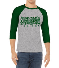 Load image into Gallery viewer, IRELAND CELTIC DOG V2 Mens T-Shirts Cara Craft XS BOTTLE GREEN 
