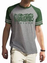 Load image into Gallery viewer, IRELAND CELTIC DOG V2 Mens T-Shirts Cara Craft S BOTTLE GREEN 
