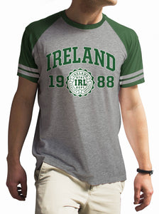 IRELAND APPAREL 88 Mens T-Shirts Cara Craft XS BOTTLE GREEN 
