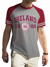 Load image into Gallery viewer, IRELAND APPAREL 88 Mens T-Shirts Cara Craft XS BURGUNDY 
