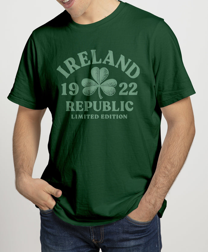 IRELAND REPUBLIC 1922 Mens T-Shirts Cara Craft S BOTTLE GREEN 