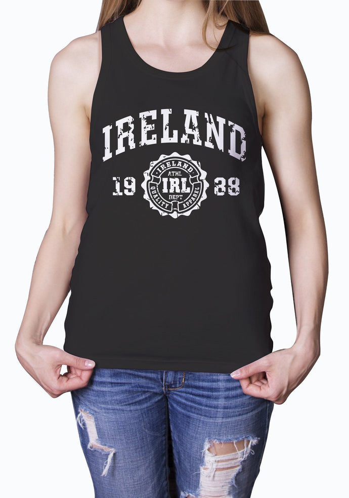 IRELAND APPAREL 88 Ladies T-Shirts Cara Craft S BLACK 