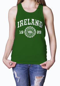 IRELAND APPAREL 88 Ladies T-Shirts Cara Craft S GREEN 