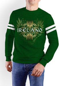 IRELAND CELTIC WINGS Men Sweat Shirts Cara Craft XS Bottle Green 