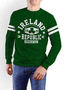 IRELAND REPUBLIC SHAMROCK Men Sweat Shirts Cara Craft XS Bottle Green 