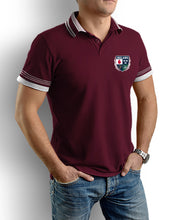 Load image into Gallery viewer, IRELAND 4 PROVINCES SHIELD Mens T-Shirts Cara Craft S BURGUNDY 
