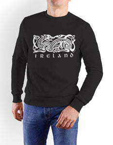 IRELAND CELTIC DOG V2 Mens T-Shirts Cara Craft S Black 