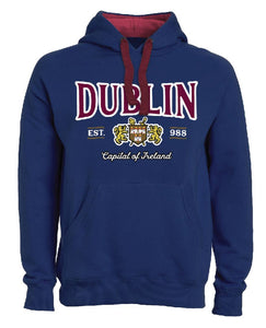 DUBLIN CAPITAL EST.988 Men Hoodies Cara Craft 