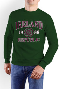 IRELAND CELTIC SPIRIT Men Sweat Shirts Cara Craft S BOTTLE GREEN 