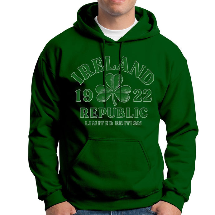 IRELAND REPUBLIC SHAMROCK Men Hoodies Cara Craft S BOTTLE GREEN 