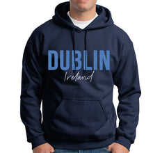 Load image into Gallery viewer, DUBLIN IRELAND CHENILLE Men Hoodies Cara Craft XS NAVY 
