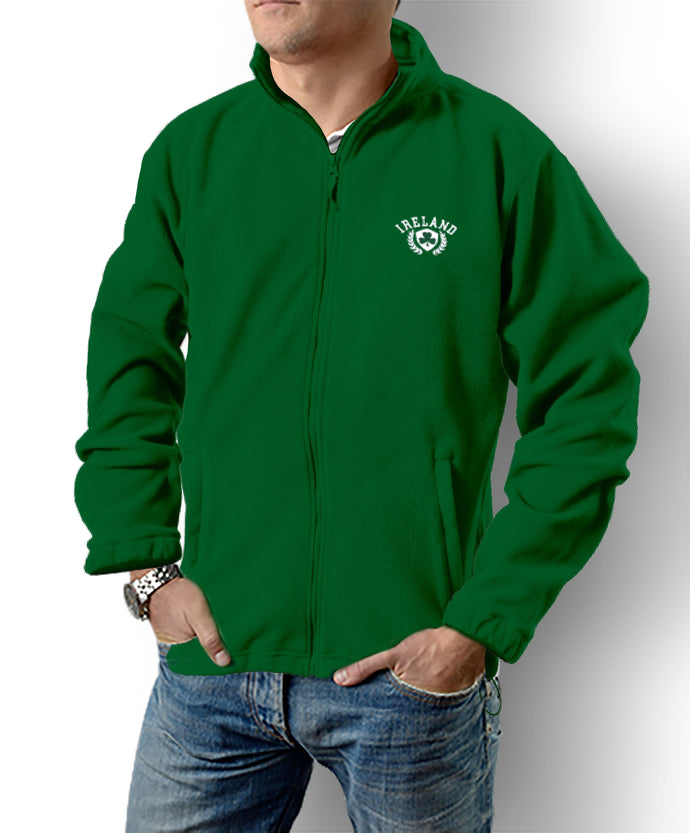 IRELAND SHAMROCK LAURELS Men Hoodies Cara Craft S BOTTLE GREEN 