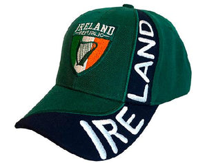 IRELAND REPUBLIC HARP CAPS/HATS Cara Craft 