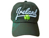 IRELAND SHAMROCK CAPS/HATS Cara Craft BOTTLE GREEN 
