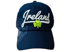 Load image into Gallery viewer, IRELAND SHAMROCK CAPS/HATS Cara Craft NAVY BLUE 

