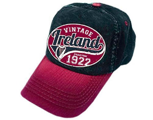IRELAND VINTAGE 1922 CAPS/HATS Cara Craft RED 
