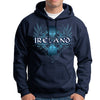 IRELAND CELTIC WINGS Men Hoodies Cara Craft S NAVY 