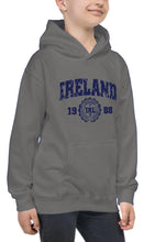 Load image into Gallery viewer, IRELAND APPAREL 88 Children Classic Hoodie Cara Craft 12 Grey 

