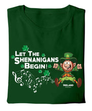 Load image into Gallery viewer, LET THE SHENANIGANS BEGIN Children Classic T-Shirt Cara Craft 
