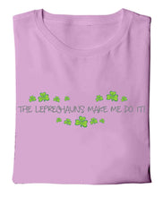 Load image into Gallery viewer, LEPRECHAUNS MADE ME DO IT Children Classic T-Shirt Cara Craft 
