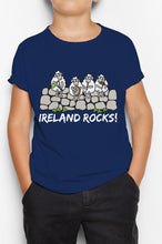 Load image into Gallery viewer, IRELAND ROCKS GROUP Children Classic T-Shirt Cara Craft 12 Navy 
