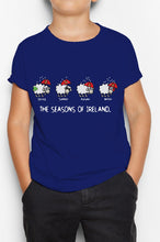 Load image into Gallery viewer, FOUR SEASONS LINE Children Classic T-Shirt Cara Craft 12 Navy 
