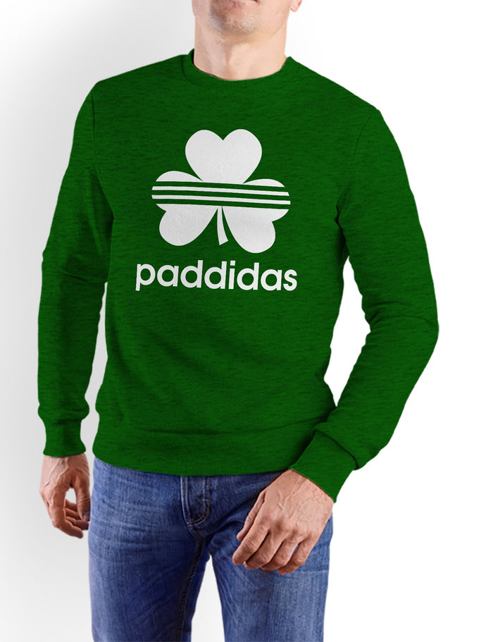 PADDIDAS Men Sweat Shirts Cara Craft XS Bottle Green 