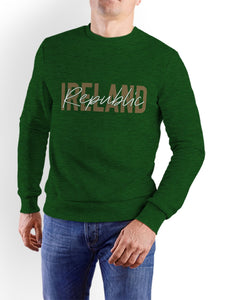 IRELAND GOLD SIGNATURE Men Sweat Shirts Cara Craft XS BOTTLE GREEN 