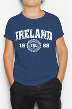 Load image into Gallery viewer, IRELAND APPAREL 88 Children Classic T-Shirt Cara Craft NAVY 3-4 

