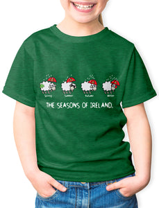 FOUR SEASONS LINE Children Classic T-Shirt Cara Craft GREEN 3-4 