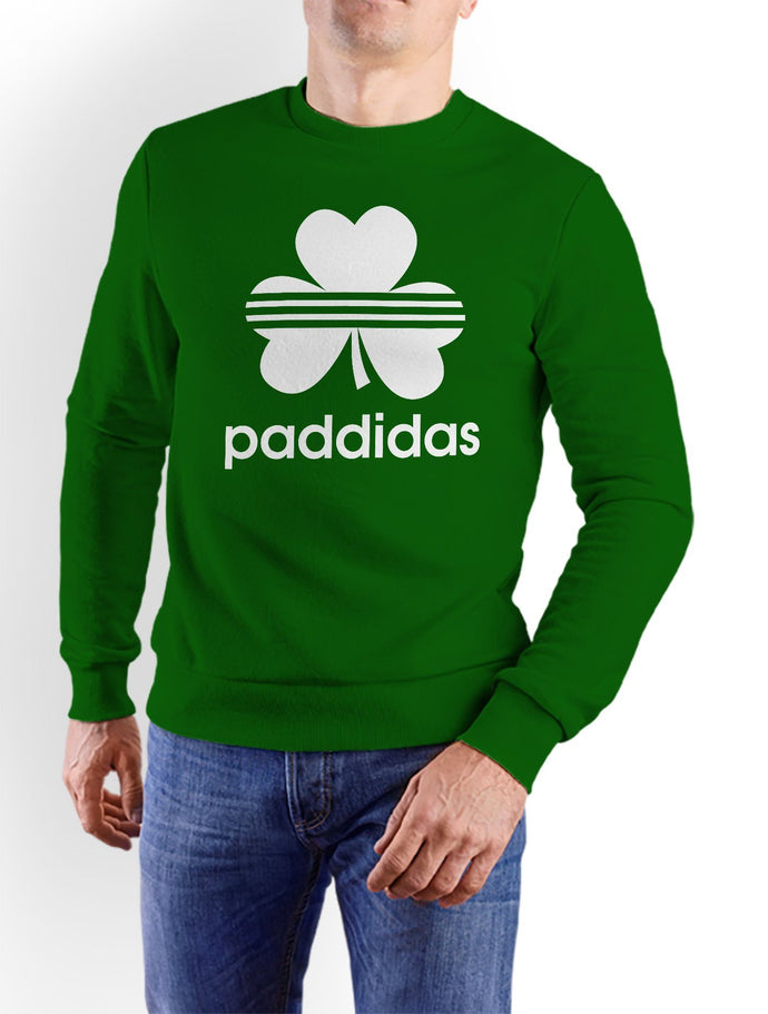 PADDIDAS Men Sweat Shirts Cara Craft S BOTTLE GREEN 