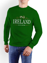 Load image into Gallery viewer, IRELAND CELTIC NATION V2 Men Sweat Shirts Cara Craft S BOTTLE GREEN 
