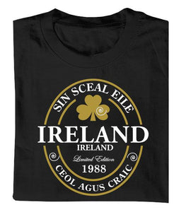 IRELAND LABEL 88 Mens T-Shirts Cara Craft 