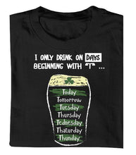 Load image into Gallery viewer, DRINKING DAYS Mens T-Shirts Cara Craft 
