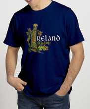Load image into Gallery viewer, IRELAND CELTIC 2 Mens T-Shirts Cara Craft S NAVY 
