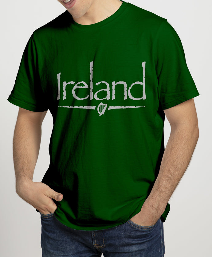 IRELAND BAR Mens T-Shirts Cara Craft S BOTTLE GREEN 