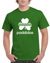 Load image into Gallery viewer, PADDIDAS Mens T-Shirts Cara Craft S GREEN 
