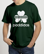 Load image into Gallery viewer, PADDIDAS Mens T-Shirts Cara Craft S BOTTLE GREEN 
