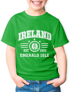 EMERALD ISLE Children Classic T-Shirt Cara Craft 3-4 Kelly Green 