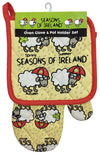 SEASONS SHEEP OVEN GLOVES Cara Craft 