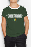IRELAND BLIPPO SHIELD Children Classic T-Shirt Cara Craft BOTTLE GREEN 3-4 