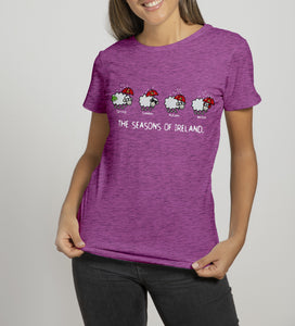 FOUR SEASONS LINE Ladies T-Shirts Cara Craft S PINK 