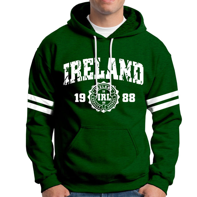IRELAND APPAREL 88 Men Hoodies Cara Craft S BOTTLE GREEN 